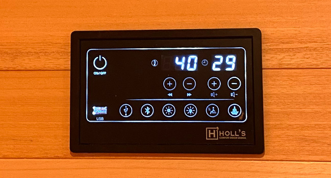 HOLL`S HYBRID-SAUNA für 2 Personen – Bild 25