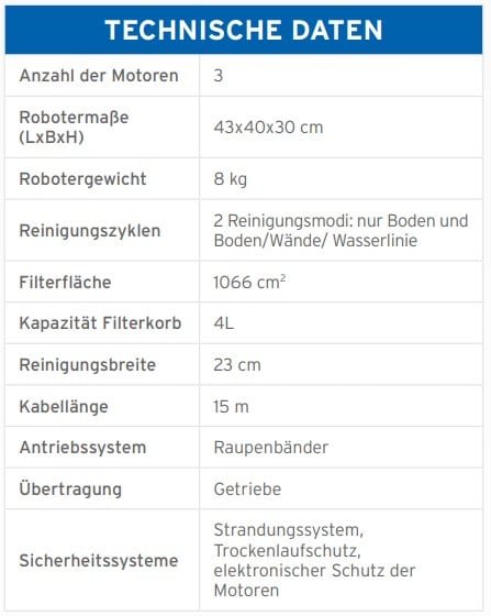 ZODIAC Poolroboter Voyager RE 4200 – Bild 15