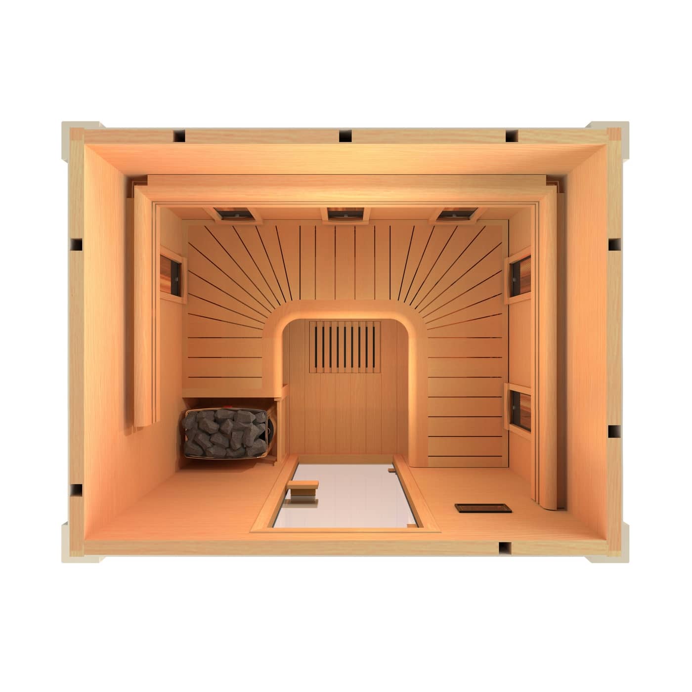Sauna HYBRID COMBI – Bild 9