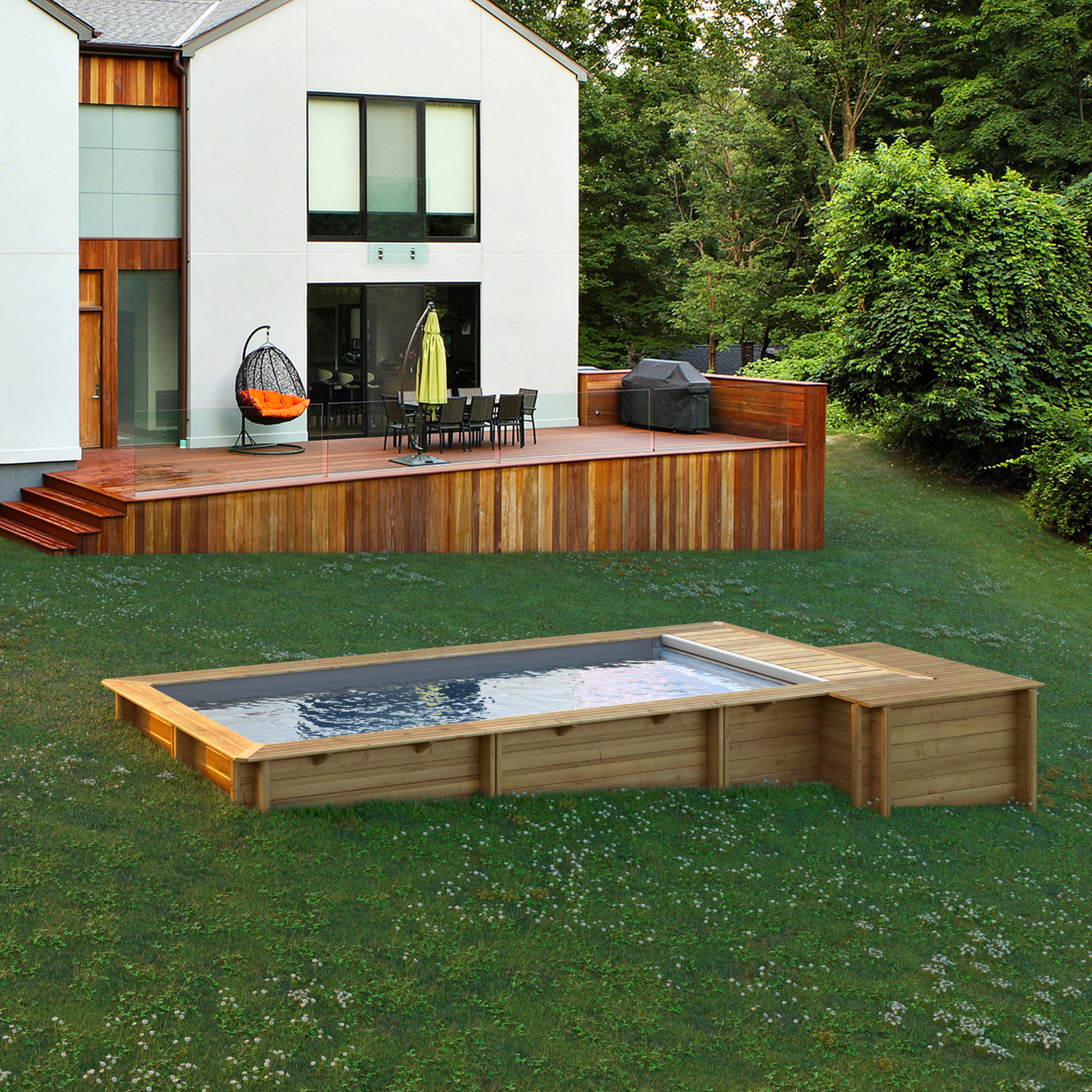 BWT Holzpool URBAN POOL 6.00 x 2.50 HT: 133 – Bild 5