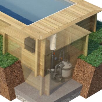 BWT Holzpool URBAN POOL 4.20 x 3.50 HT: 133 – Bild 7