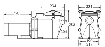 HAYWARD Schwimmbadpumpe Typ RS II