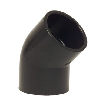 PROFEC PVC-U Winkel 45° Klebemuffe x Klebemuffe – Bild 3