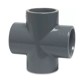 PROFEC PVC-U Kreuzstück, Klebemuffe – Bild 2