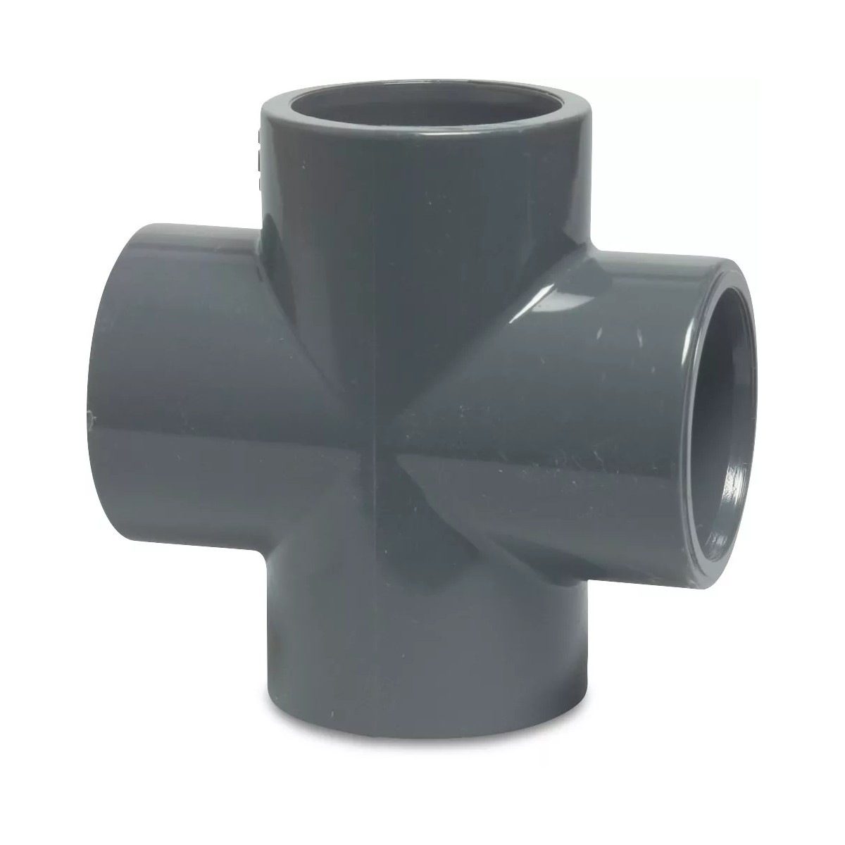 PROFEC PVC-U Kreuzstück, Klebemuffe – Bild 2