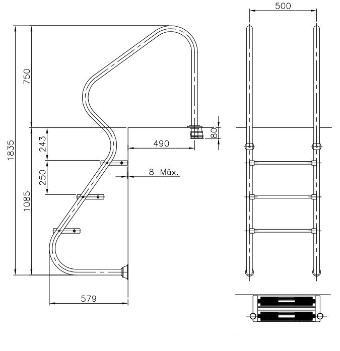 ASTRALPOOL Einbauleiter SNAKE, EINFACHER ZUGANG – Bild 5