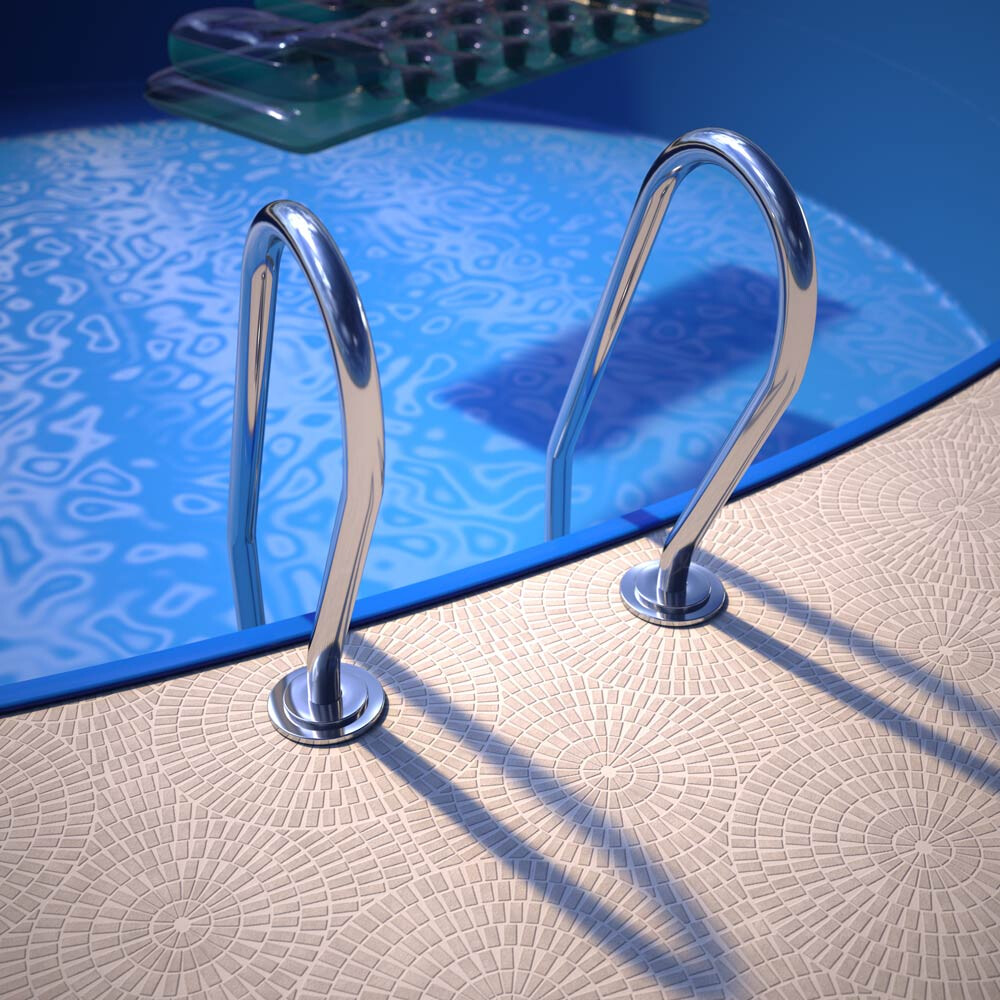 ASTRALPOOL Einbauleiter MIXED mit DELUXE STUFEN – Bild 7