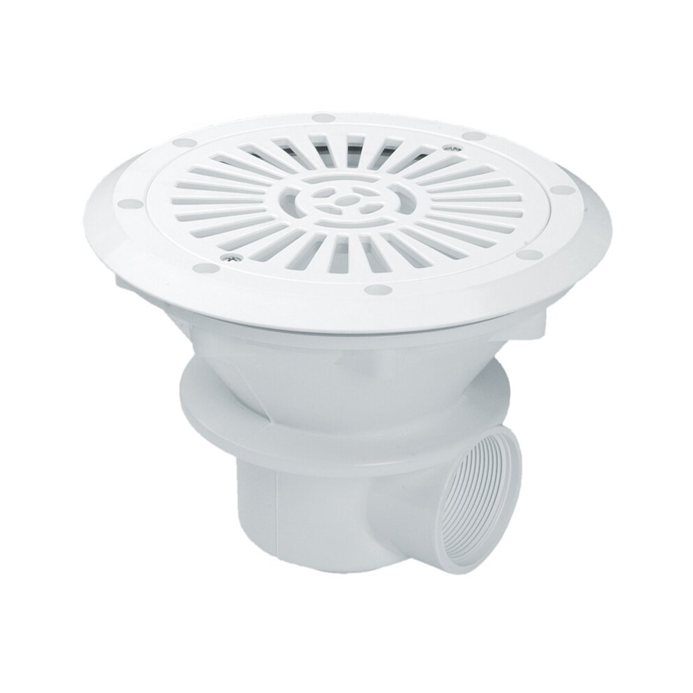 ASTRALPOOL Bodenablauf 230 rund + Gitter ABS