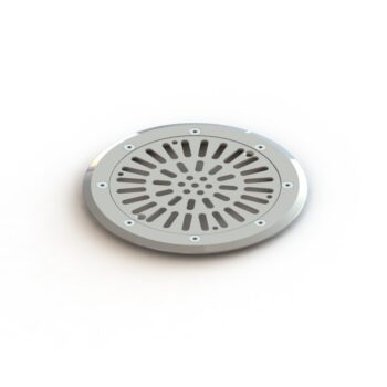ASTRALPOOL Bodenablauf 230 rund + Gitter ABS