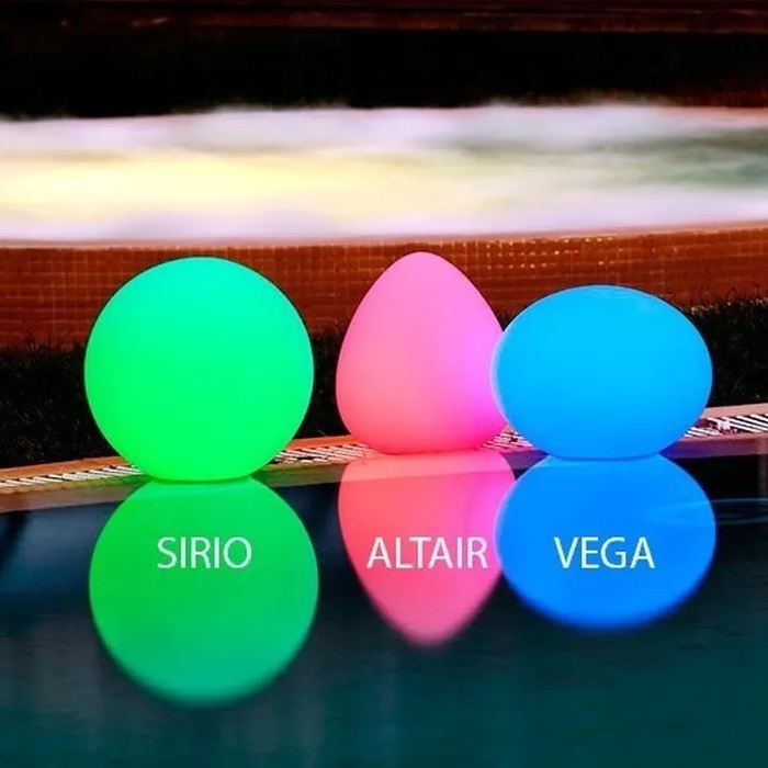 ASTRALPOOL schwimmende LEDs STARLIGHT rundformen