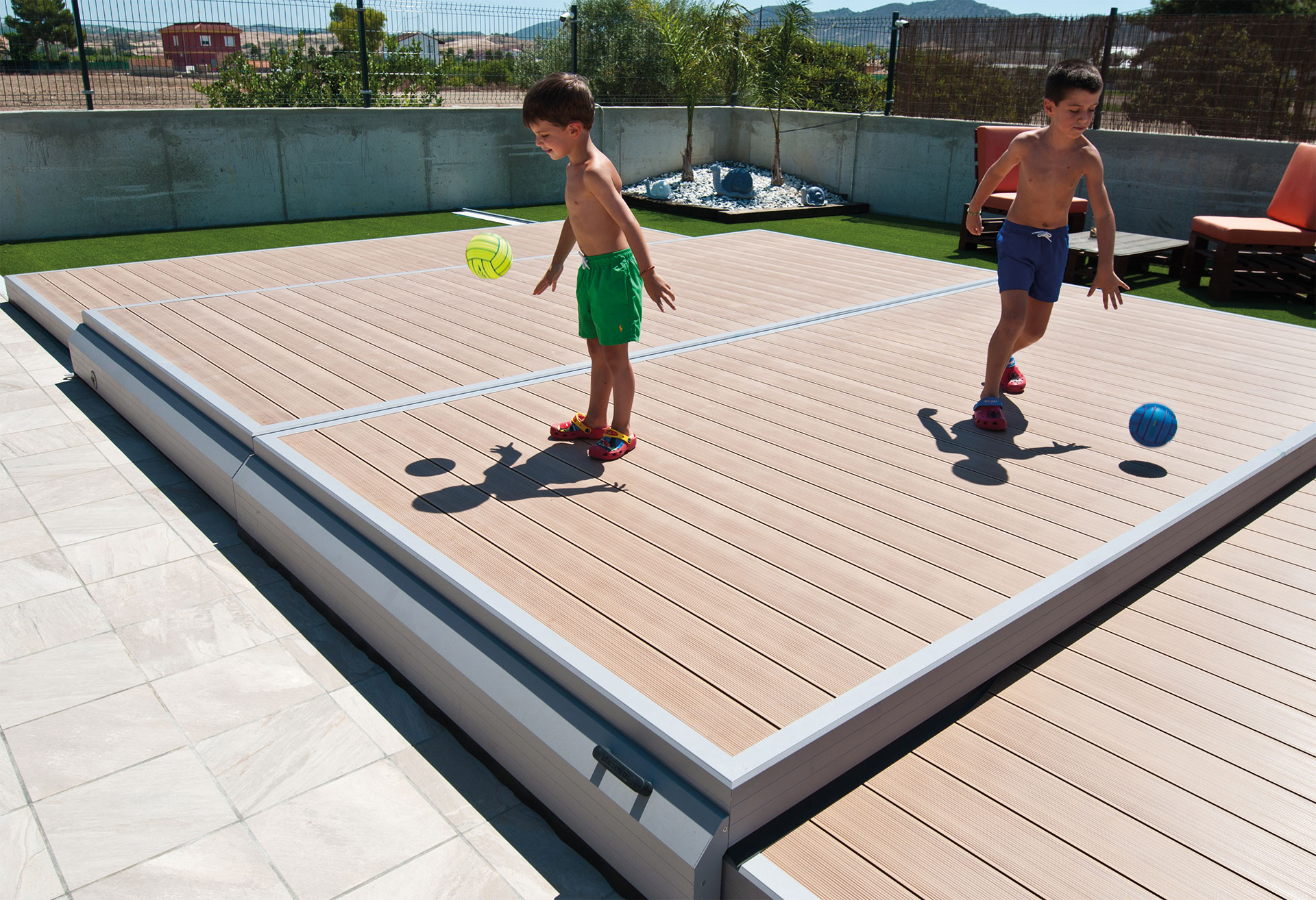 Poolabdeckung DECKWELL