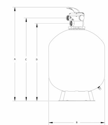 NORSUP Sandfilter TYP T