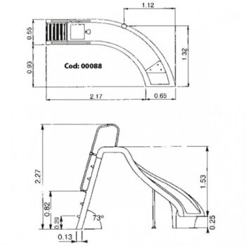 ASTRALPOOL Wasserrutschbahn CURVE – Bild 8