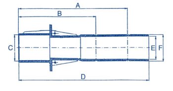 ASTRALPOOL Wanddurchführung PVC