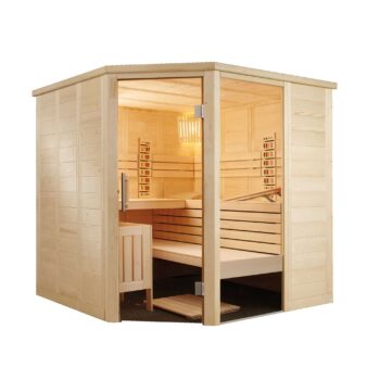 SENTIOTEC SET Sauna Alaska Corner Infra+ – Bild 9