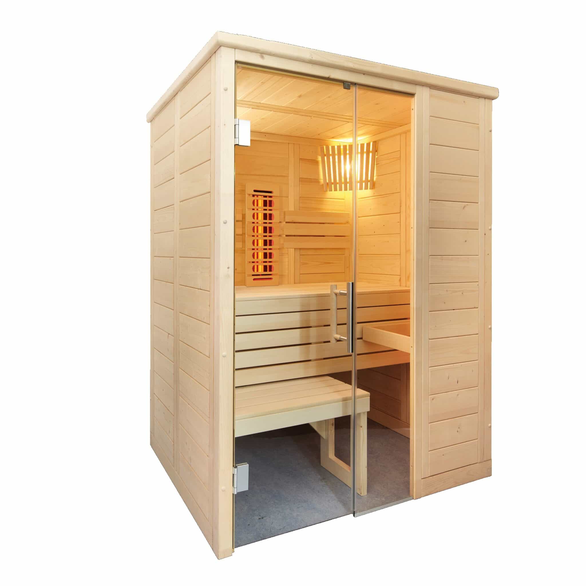 SENTIOTEC SET Sauna Alaska Mini Infra+ – Bild 8