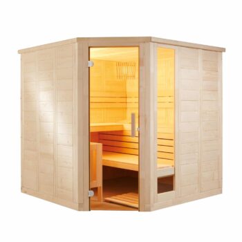 SENTIOTEC SET Sauna Komfort Corner – Bild 8