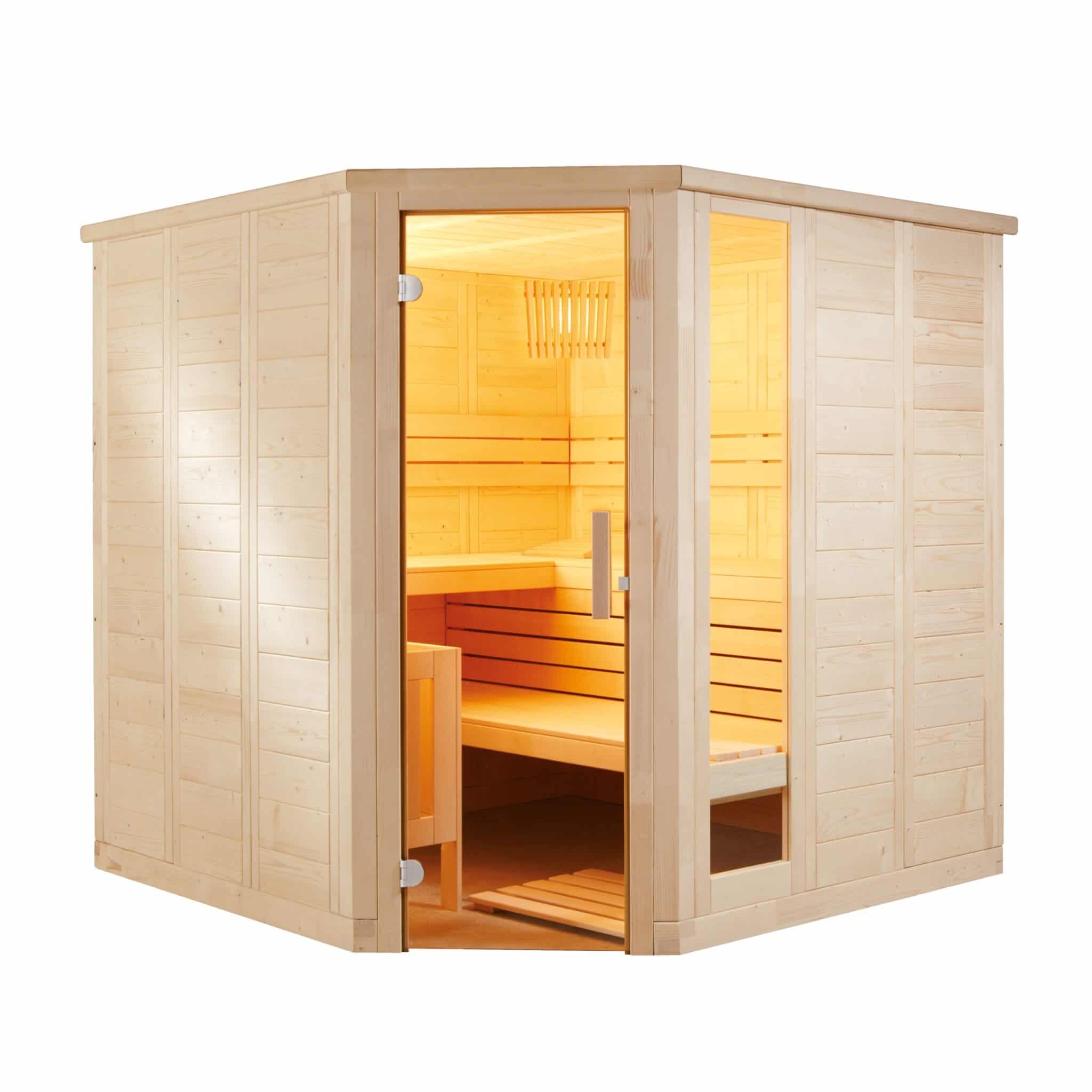 SENTIOTEC SET Sauna Komfort Corner – Bild 8