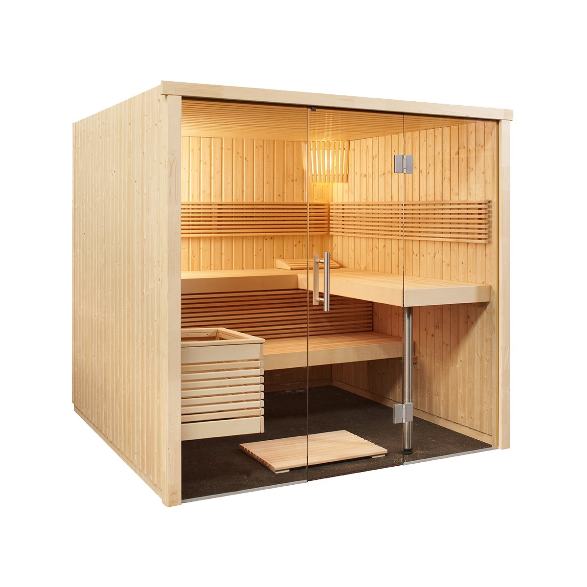 SENTIOTEC SET Sauna Panorama Large – Bild 9