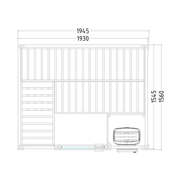 SENTIOTEC SET Sauna Basic Medium – Bild 9