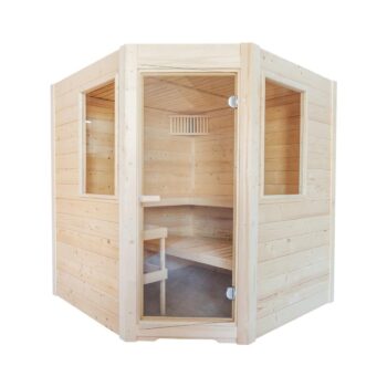SENTIOTEC SET Sauna Basic Corner – Bild 8