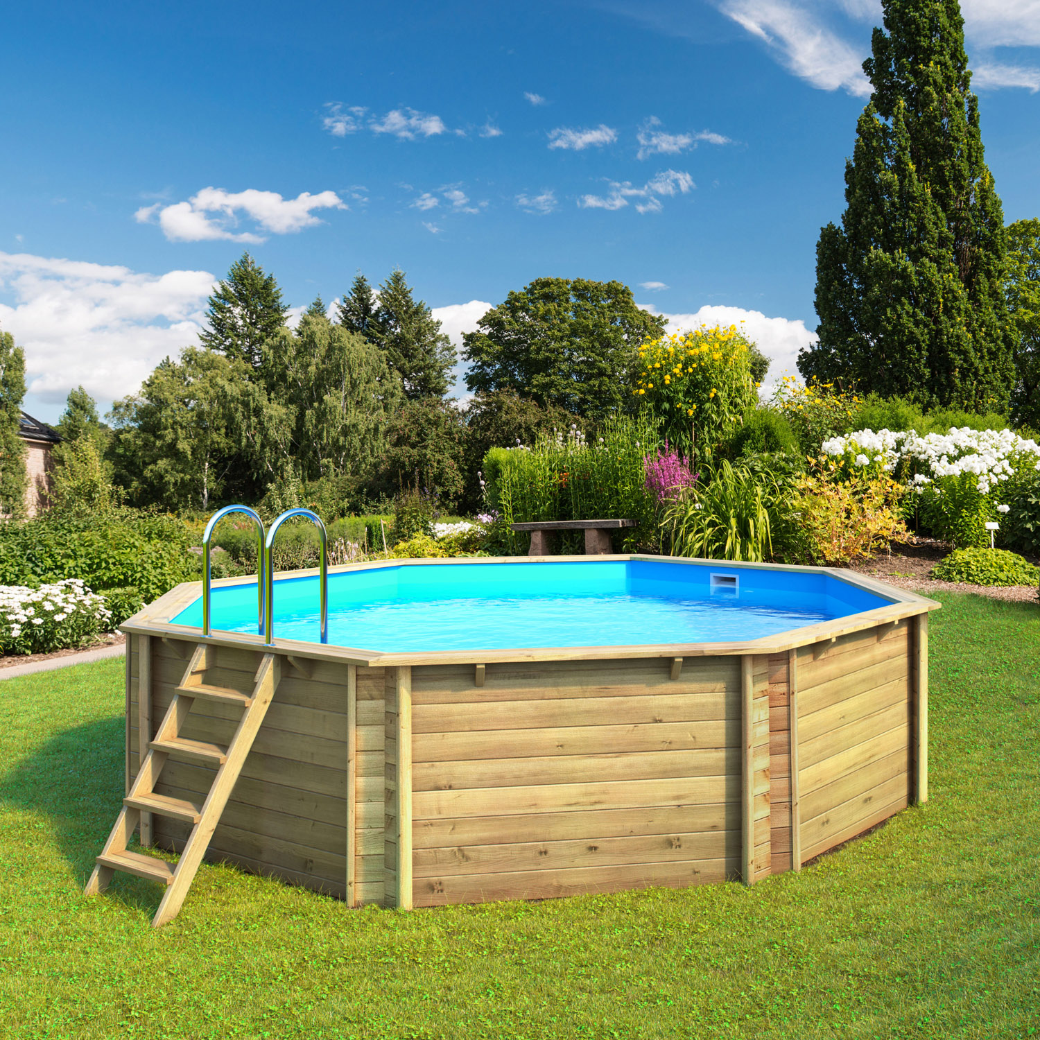 BWT Holzpool TROPIC Ø 5.05 HT: 120 – Bild 6