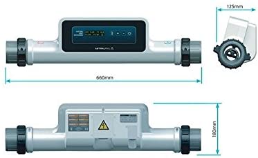 ASTRALPOOL Elektrische Wärmetauscher mit Temperaturregelung Easy