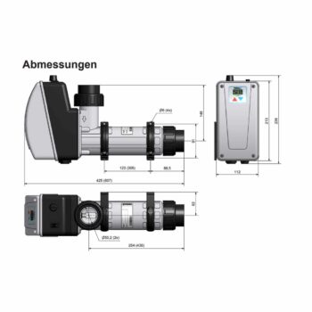 Pahlén Elektroheizer Aqua HL Digital, mit Heizstab aus Titan – Bild 7