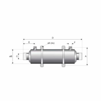 PAHLÉN Wärmetauscher HI-FLOW Titanium – Bild 7
