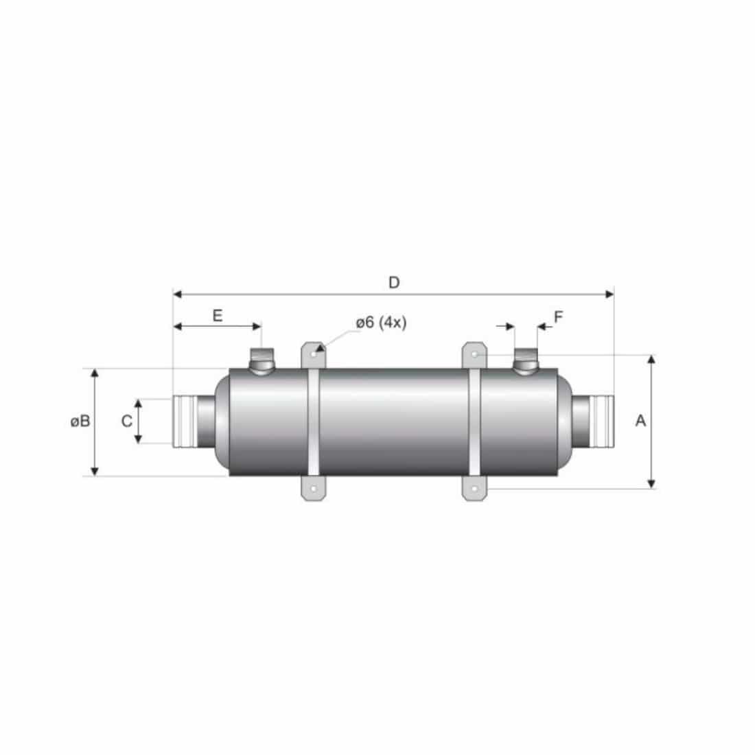PAHLÉN Wärmetauscher HI-FLOW Titanium – Bild 7