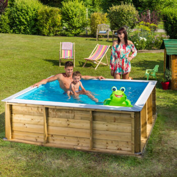 BWT Holzpool Pistoche 2.00 x 2.00 HT: 068 inkl. Kindersicherheitsabdeckung – Bild 16