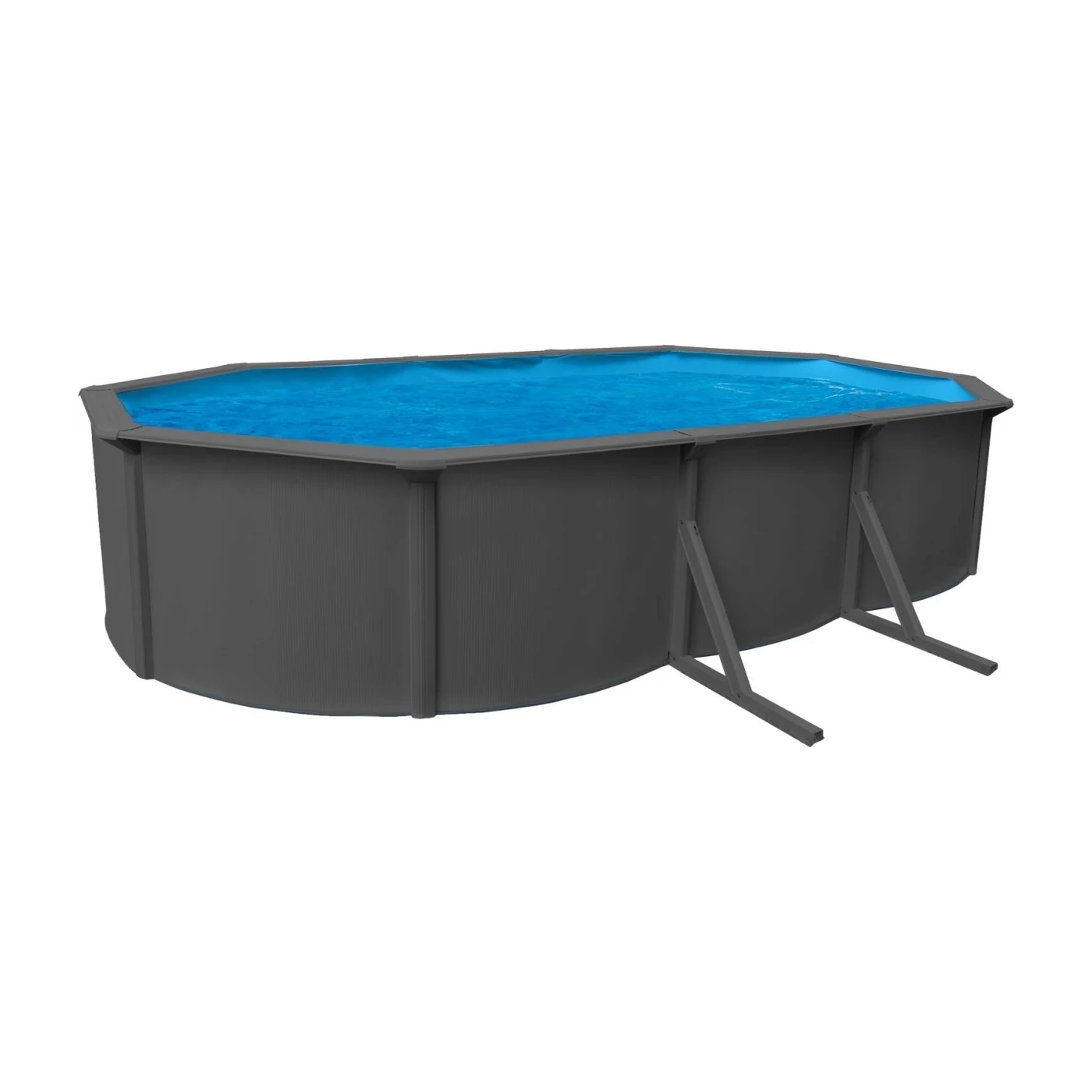 SWIM & FUN Komplettset CLASSIC oval 6.10 m x 3.60 m x 1.20 m – Bild 7