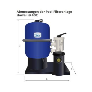 OKU Sandfilteranlage Hawaii Ø 400 – Bild 5
