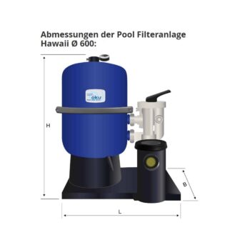 OKU Sandfilteranlage Hawaii Ø 600 – Bild 5