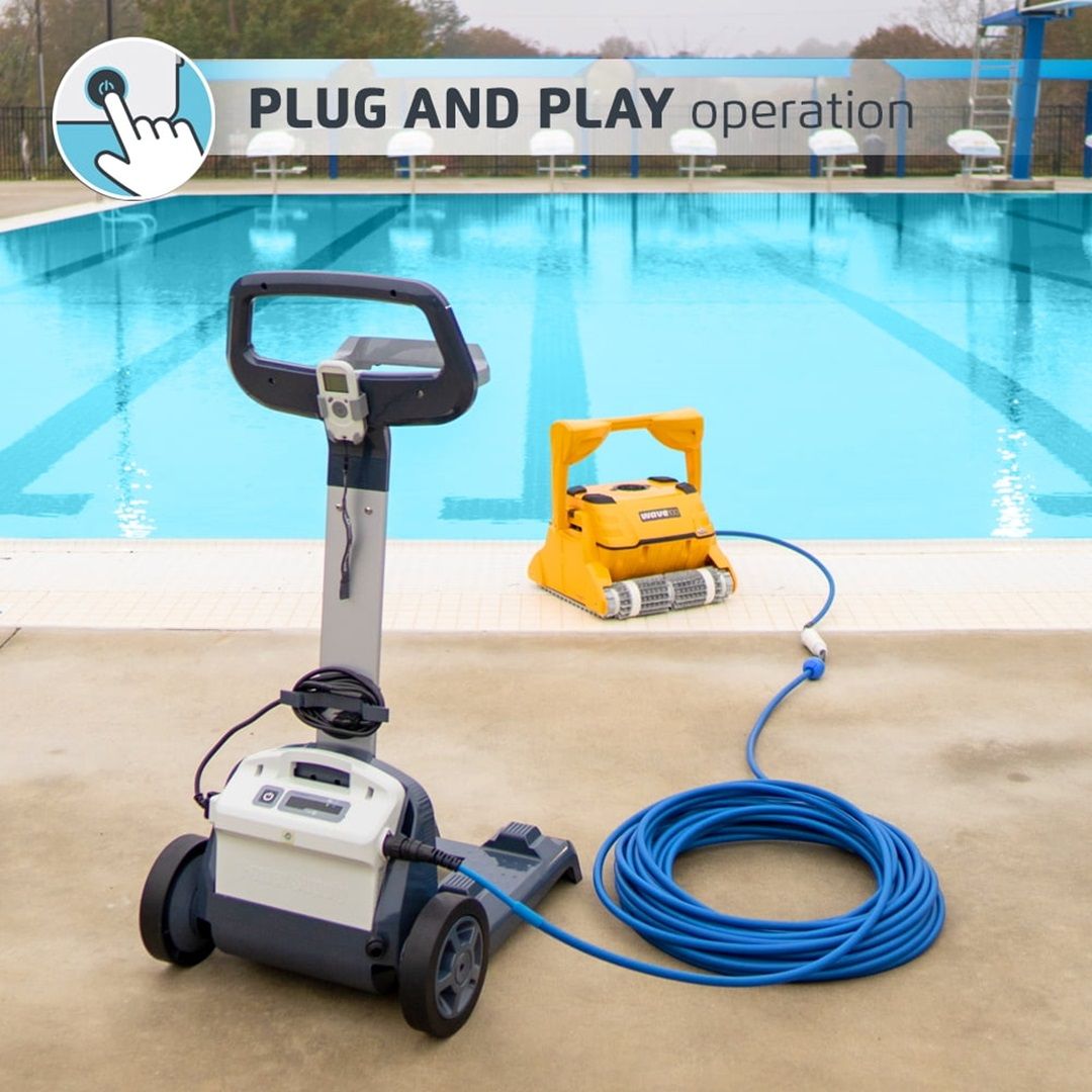 DOLPHIN Poolroboter WAVE 100 mit Caddy