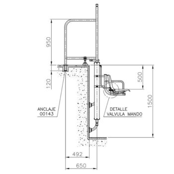 ASTALPOOL hydraulische Hebebühne (Sitzlift)