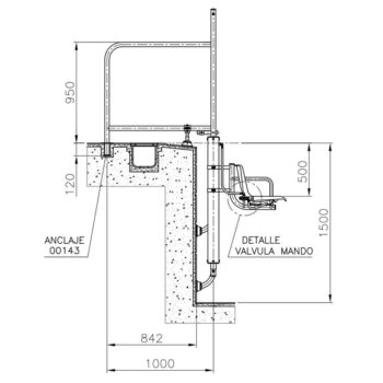 ASTALPOOL hydraulische Hebebühne (Sitzlift)