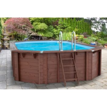 INTERLINE Holzpool BALI oval 6.40 x 4.00 HT: 138
