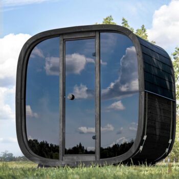 POOLEX Aussensauna ONYXIA Cube