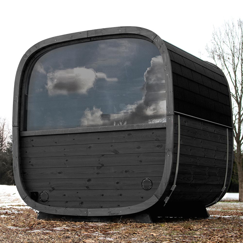 POOLEX Aussensauna ONYXIA Cube