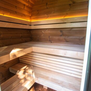 POOLEX Aussensauna ONYXIA Cube