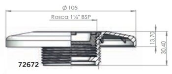 ASTRALPOOL Sauganschluss COMBIFLOW ABS – Bild 3