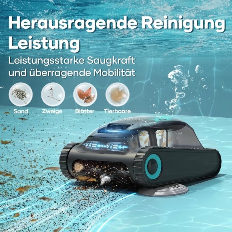 AIPER Akku-Poolroboter SCUBA S1 (Modell 2025) – Bild 7