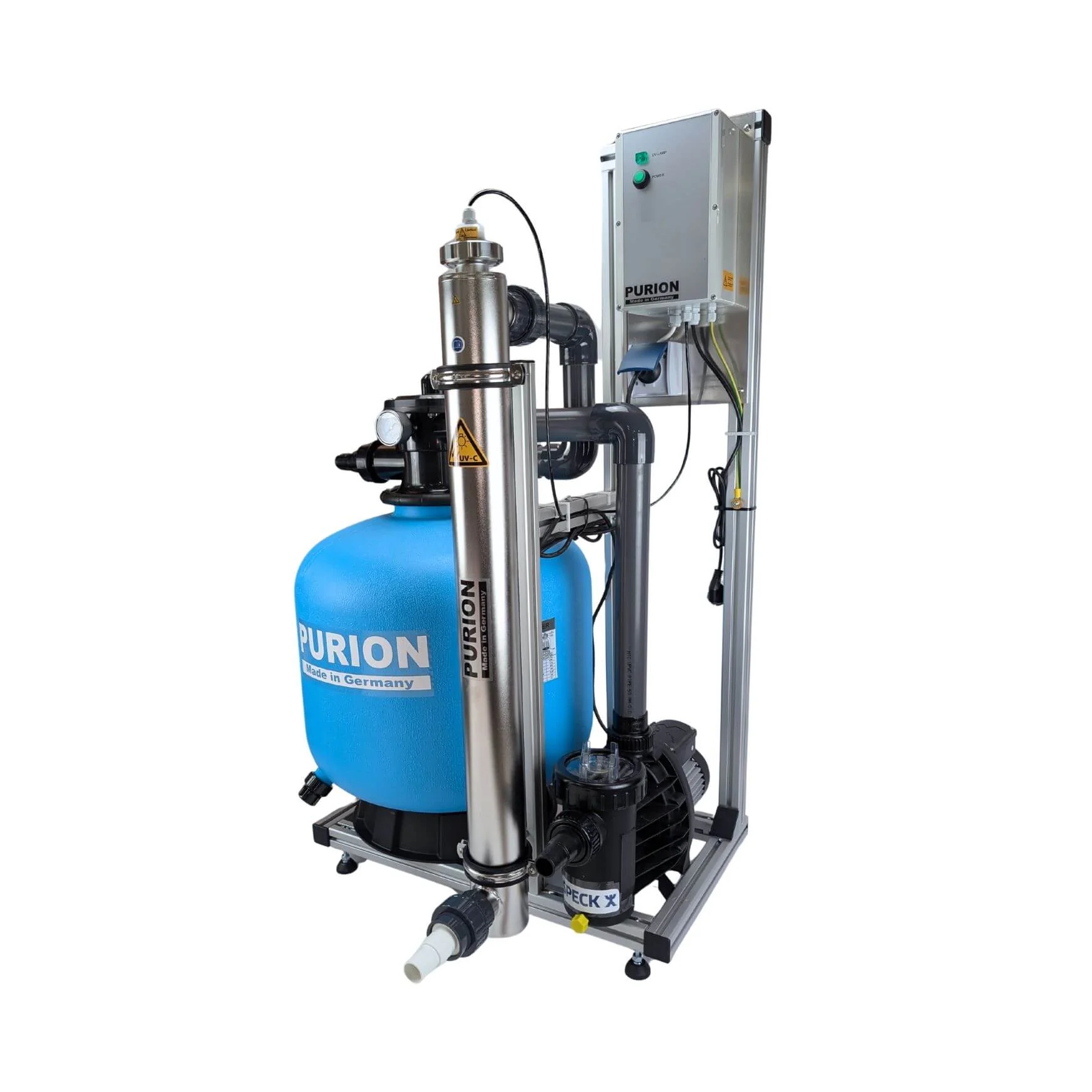 PURION Pool Kompaktanlage mit UV-Desinfektion 80er Modelle – Bild 7