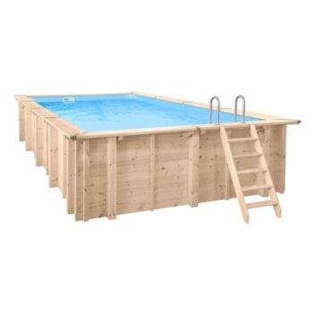 INTERLINE Holzpool BALI rechteckig 5.00 x 2.50 HT: 124 – Bild 3