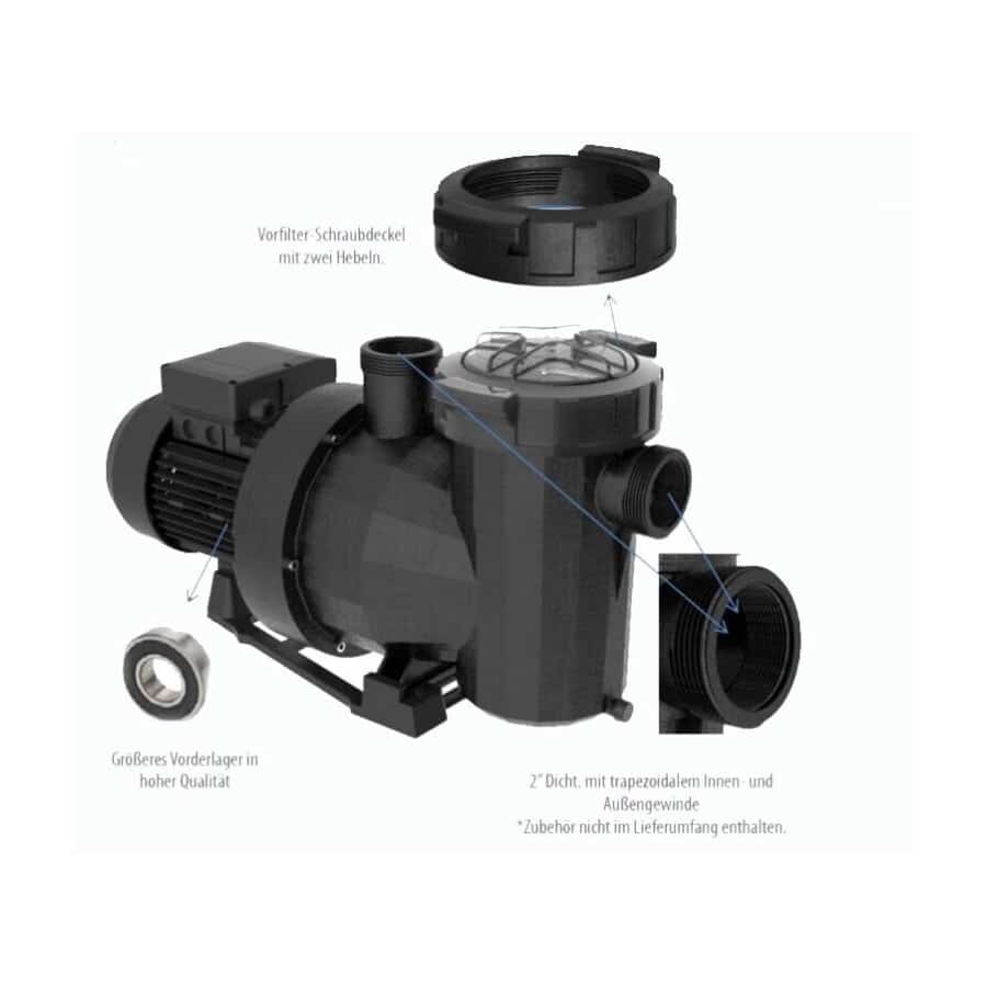 ASTRALPOOL Pumpe VICTORIA Plus Silent VS – Bild 14