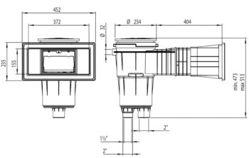 ASTRALPOOL Skimmer STANDARD 17.5 L – Bild 13