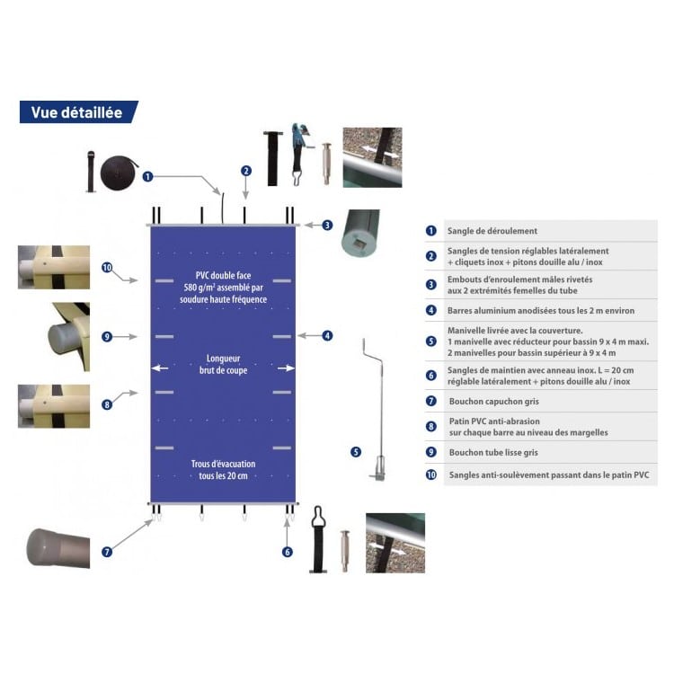 ASTRALPOOL Sicherheitsabdeckung EVO – Bild 17