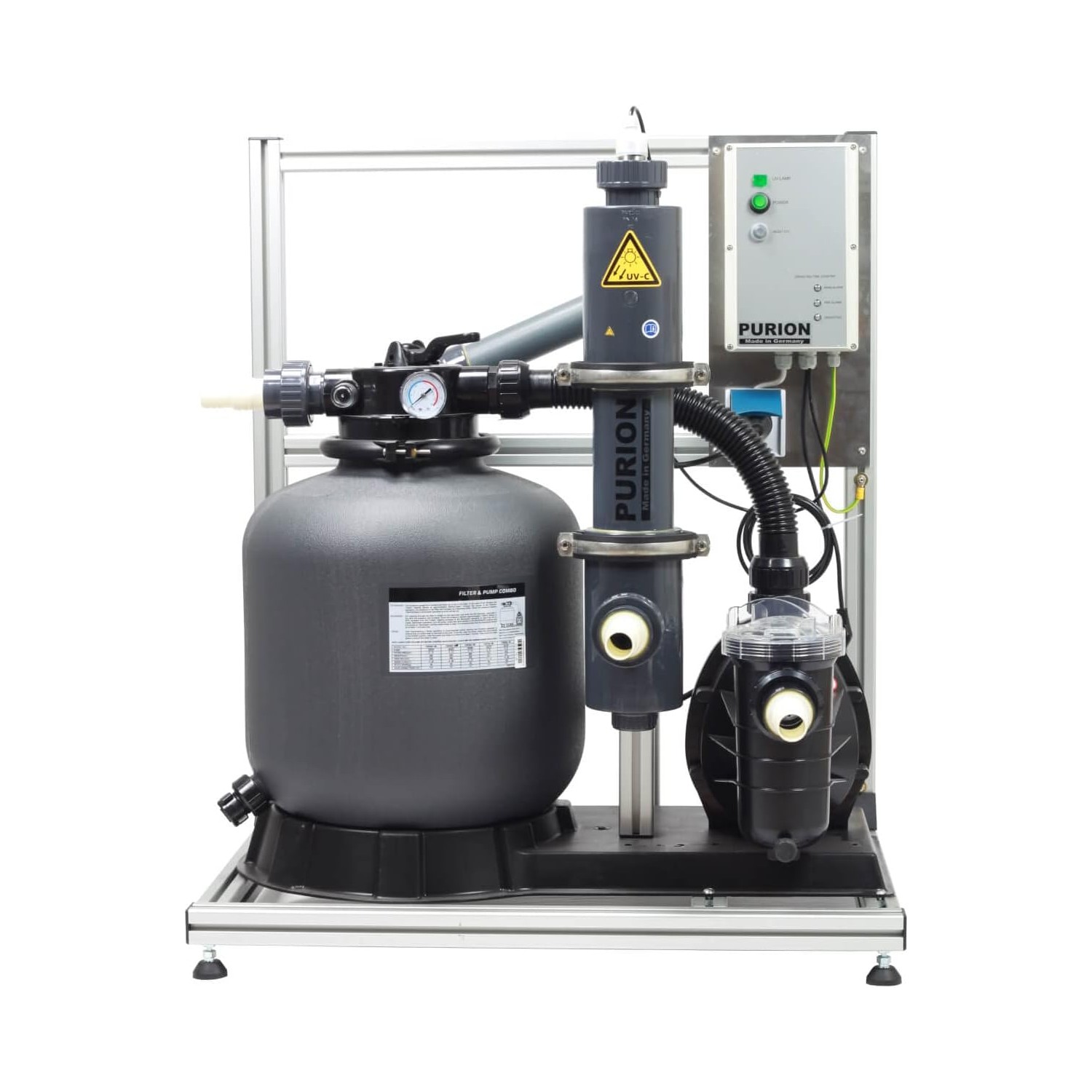 PURION Pool Kompaktanlage mit UV-Desinfektion 40er Modelle – Bild 11