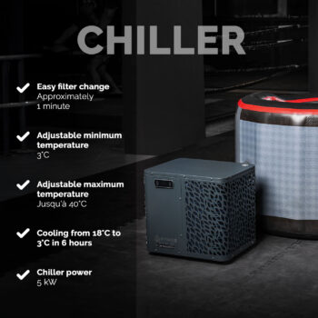 NETSPA Eisbad UFC DUO mit Kit Chiller 3 – 40 °C – Bild 18
